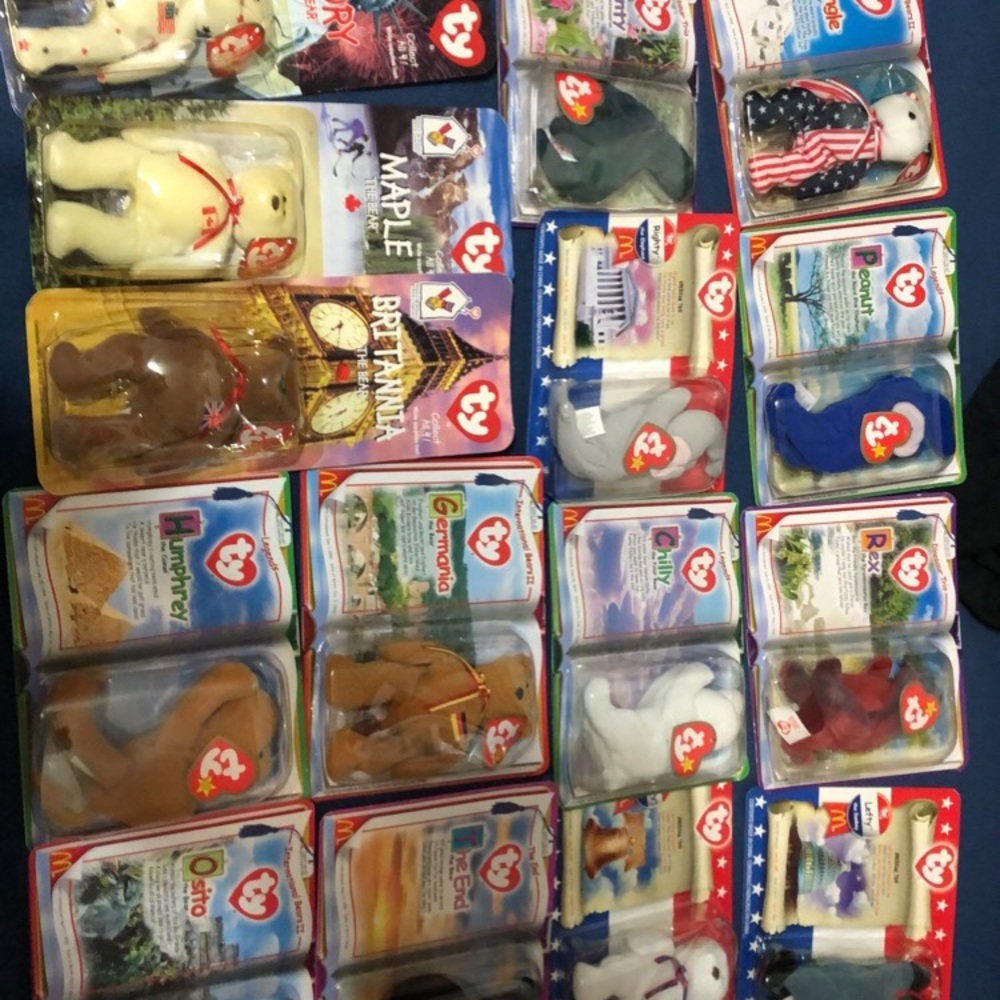 90’s TY beanie babies! Boxed and bagged!